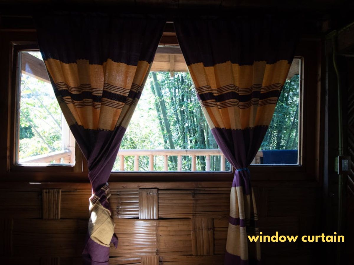 Natural Material Window Curtains